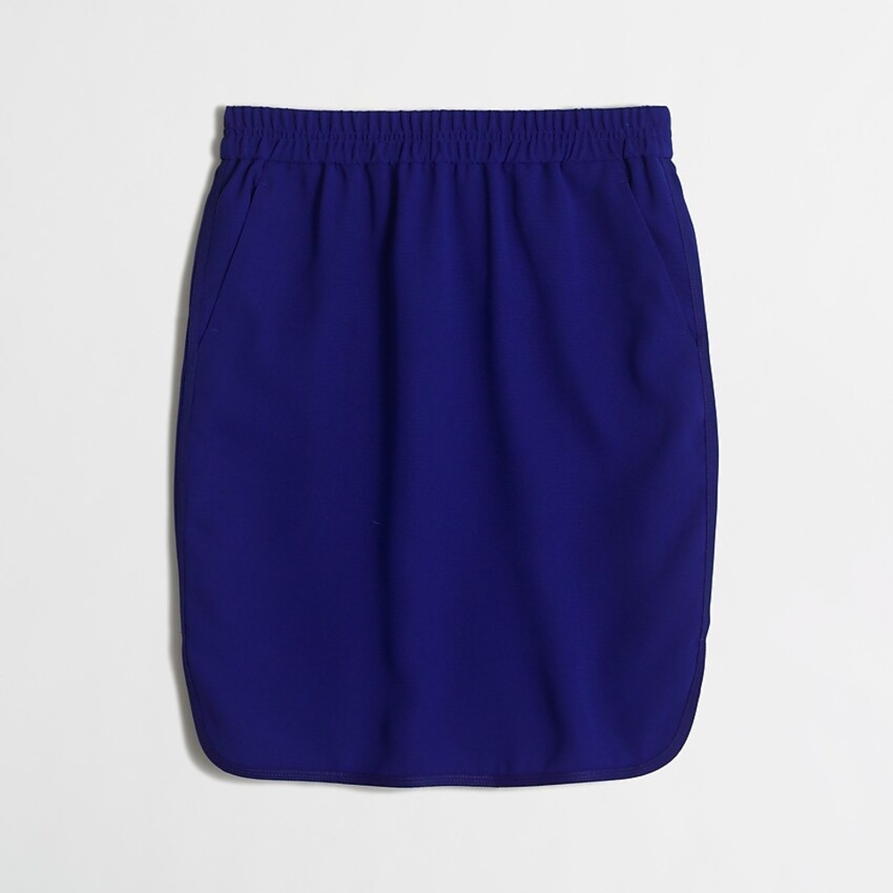 J Crew Curved Hem Pencil Skirt